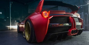 Ferrari 458 poszerzone przez Misha Designs