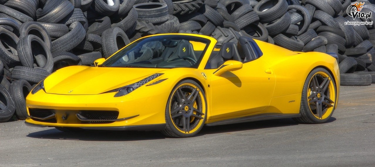 Ferrari 458 Italia Spider Novitec Rosso