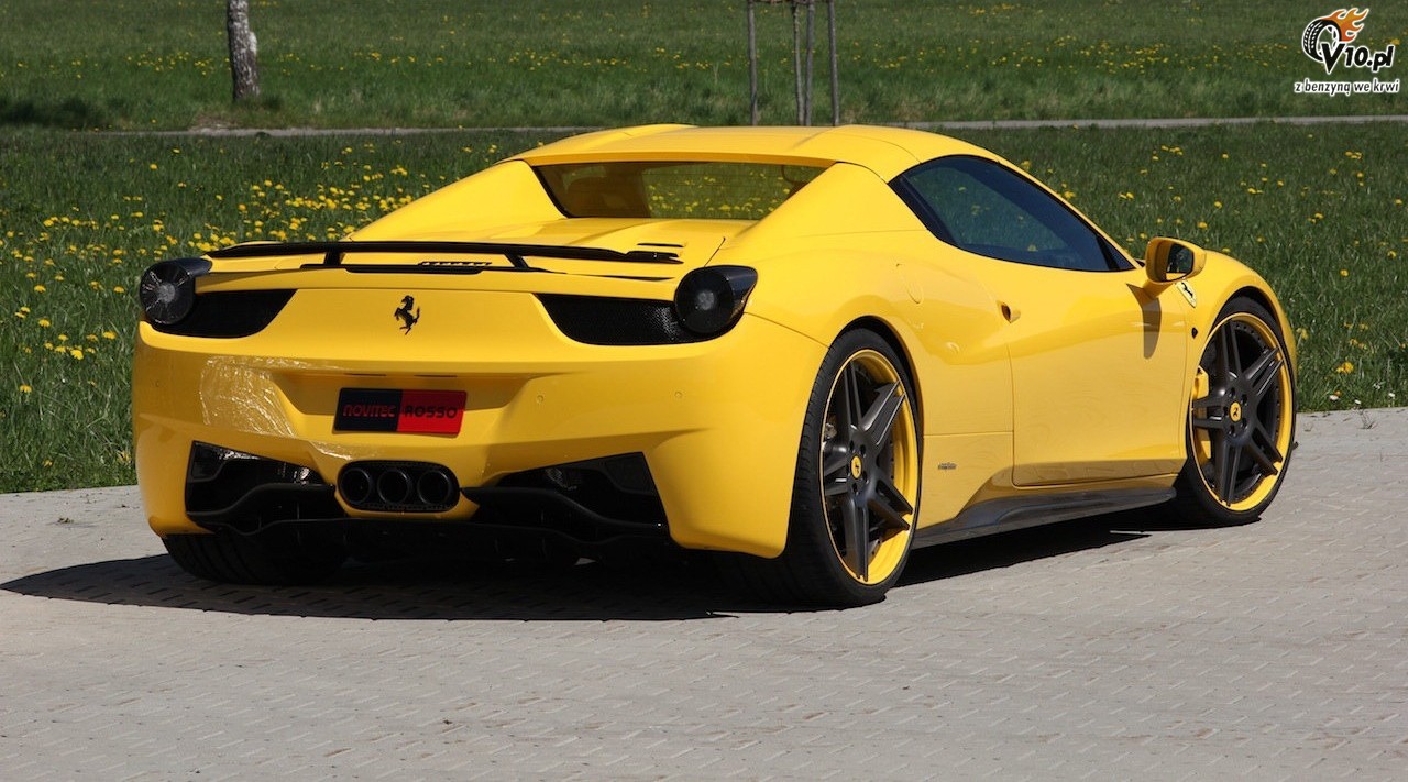 Ferrari 458 Italia Spider Novitec Rosso