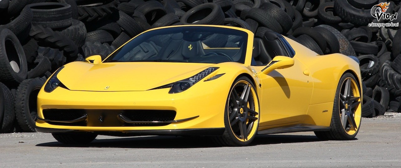Ferrari 458 Italia Spider Novitec Rosso