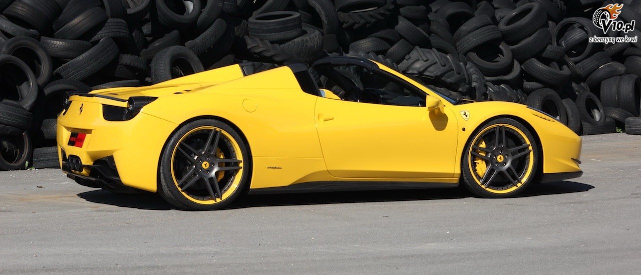 Ferrari 458 Italia Spider Novitec Rosso