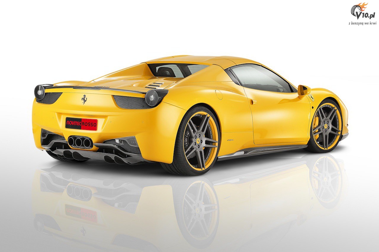 Ferrari 458 Italia Spider Novitec Rosso