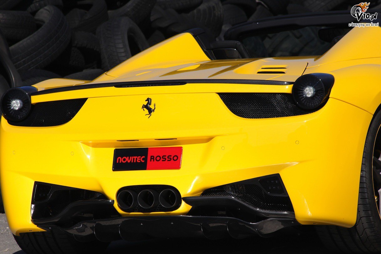 Ferrari 458 Italia Spider Novitec Rosso