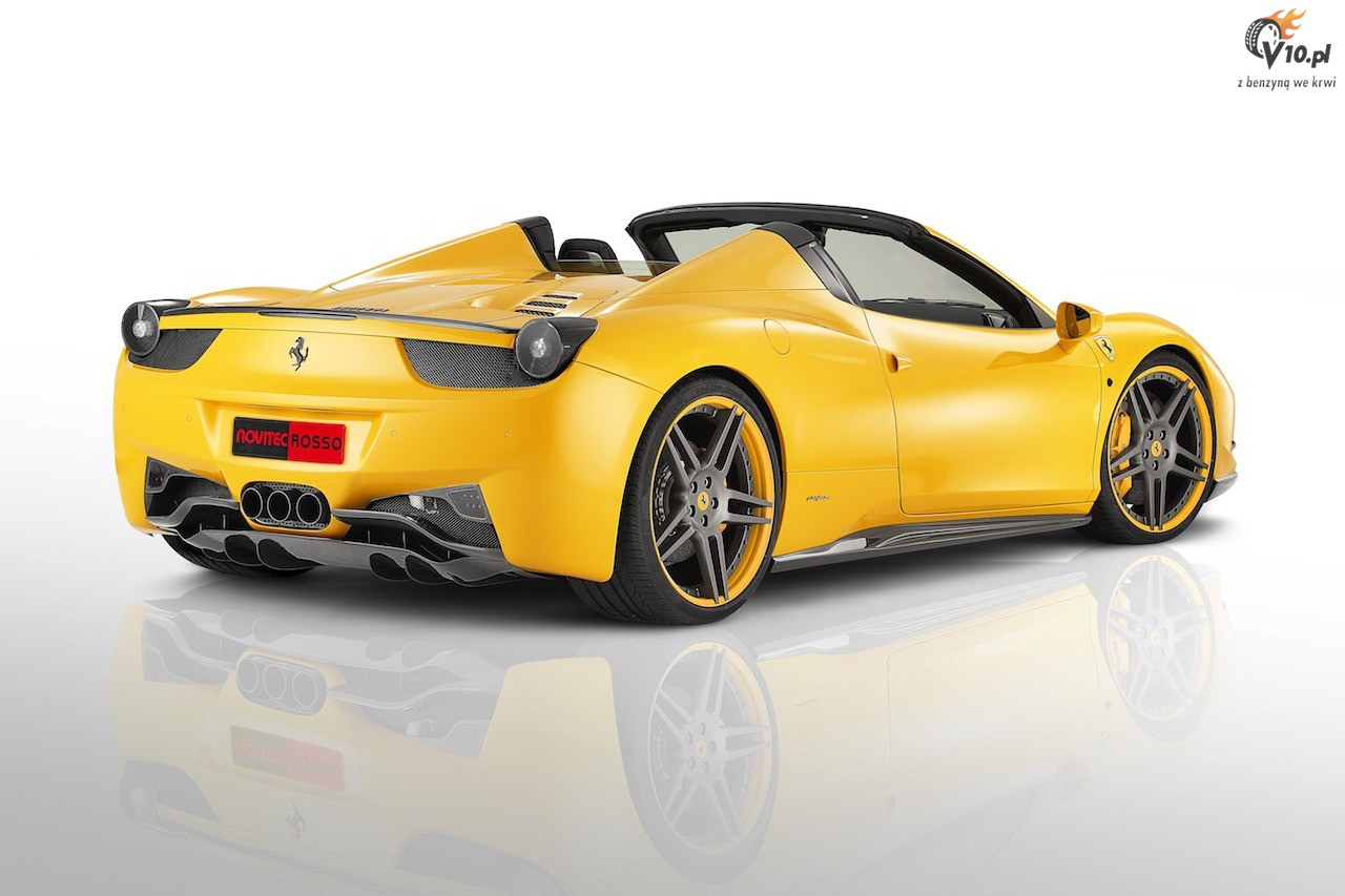 Ferrari 458 Italia Spider Novitec Rosso