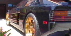 Ferrari Testarossa Gold