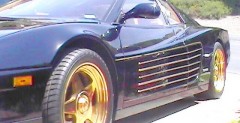 Ferrari Testarossa Gold