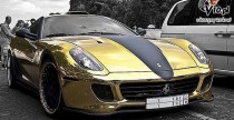 Ferrari 599 GTB tuning Hamann pokryte zotem