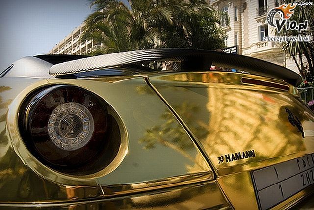 Ferrari 599 GTB tuning Hamann pokryte zotem
