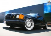 Mercedes klasy S W126 tuning old school Inden Design