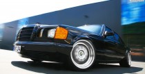 Mercedes klasy S W126 tuning old school Inden Design