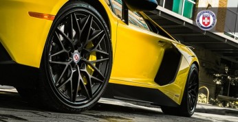 Lamborghini Aventador SV z felgami HRE