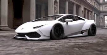 Lamborghini Huracan poszerzone przez Liberty Walk