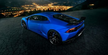 Lamborghini Huracan N-Largo Novitec Torado - niebieski potwór