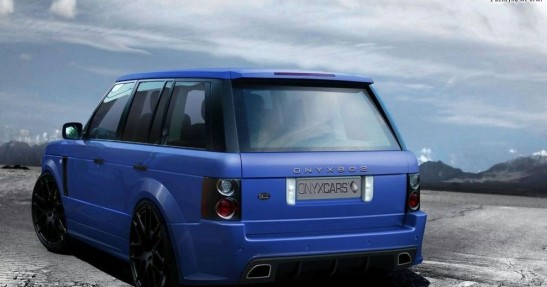 Range Rover Sport Platinum S tuning Onyx Concept