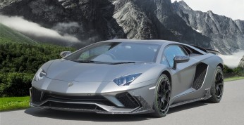 Lamborghini Aventador S z dyskretnym pakietem od Mansory