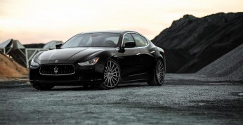 Maserati Ghibli z felgami Vossen