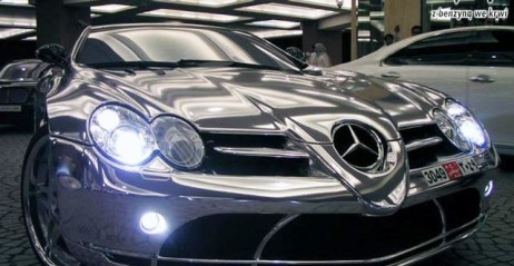 Chrome Mercedes McLaren SLR