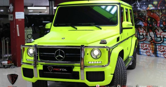 Mercedes G63 AMG Profoil