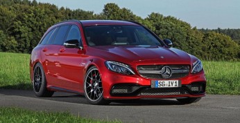 Mercedes C63 AMG Estate zmodyfikowany przez Wimmera