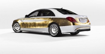 Mercedes klasy S Carlsson Versailles - ozłocony