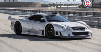 Mercedes CLK GTR - legenda ubrana w felgi HRE