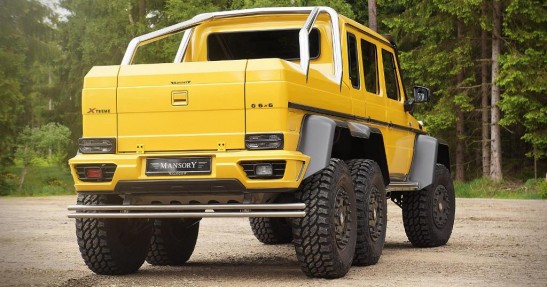 Mercedes G63 AMG 6x6 Mansory