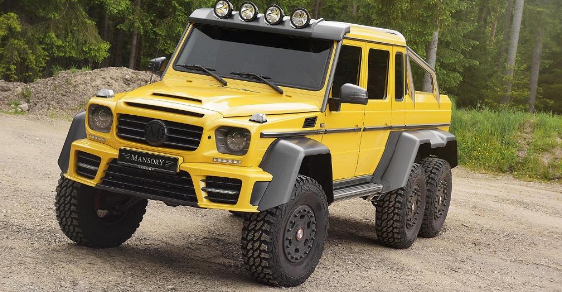 Mercedes G63 AMG 6x6 Mansory