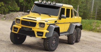 Mercedes G63 AMG 6x6 po kuracji Mansory