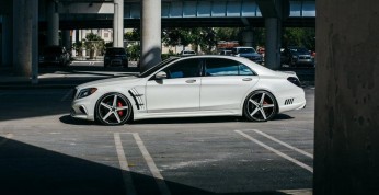 Mercedes S550 zmodyfikowany przez MC Customs
