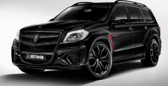 Mercedes GL Larte Design - czarny charakter