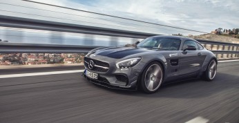 Mercedes AMG GT S z komponentami Prior Design i Vossen