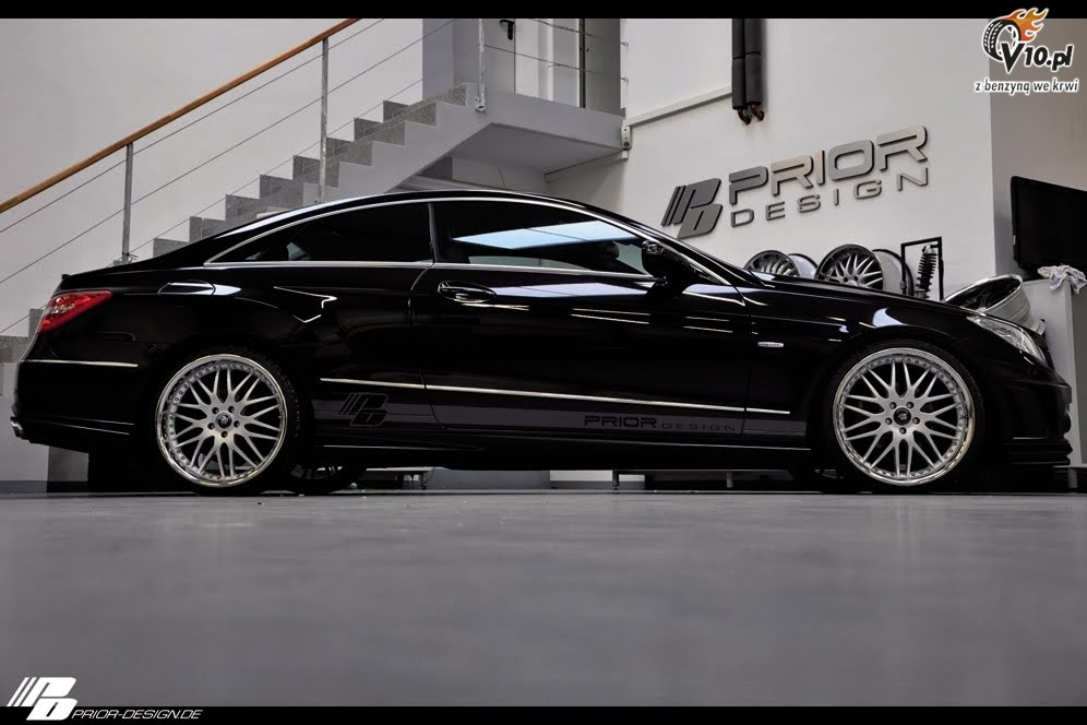 Mercedes E Coupe Black Desire