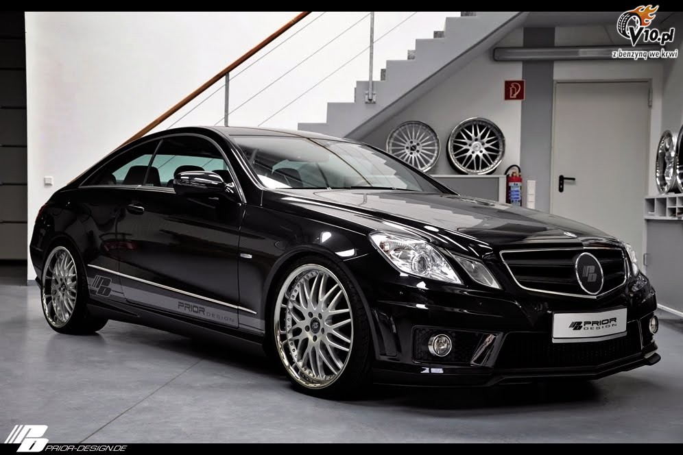 Mercedes E Coupe Black Desire