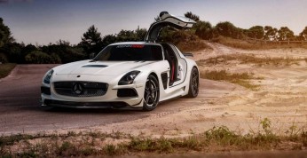 Mercedes SLS AMG Black RennTech
