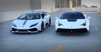 Ferrari 458 Iltalia i Lamborghini Huracan po tuningu MISHA Design