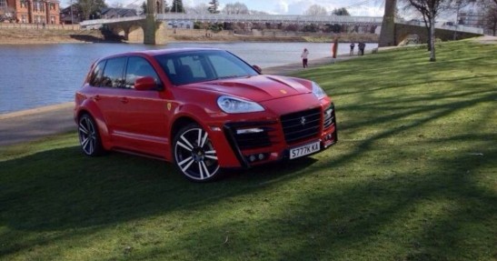 Porsche Cayenne Ferrari