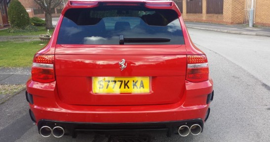 Porsche Cayenne Ferrari
