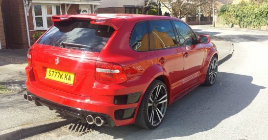 Porsche Cayenne Ferrari