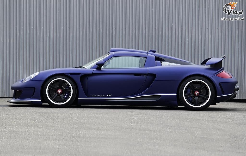 Mirage GT Matt Blue Gemballa