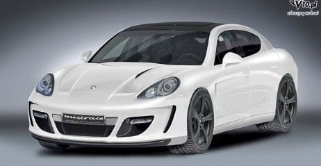 Porsche Panamera jako Gemballa Mistrale tuning teaser