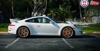 Porsche 911 GT3 RS z felgami HRE - zgrany duet