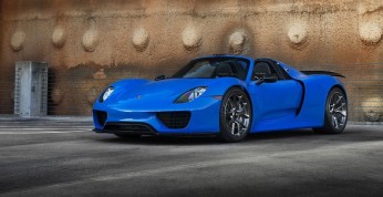 Porsche 918 Spyder ubrane w felgi HRE