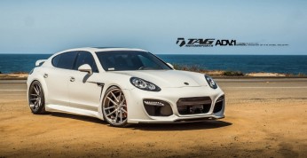 Porsche Panamera ubrane w dodatki ADV.1 i TechART
