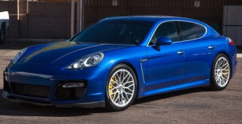 Porsche Panamera Turbo z felgami Vorsteiner