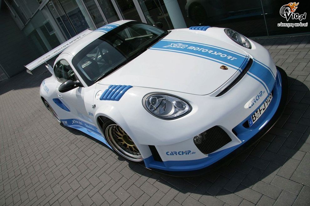 Porsche Cayman S X-Wide tuning XTR Carchip