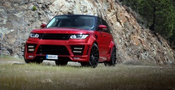 Range Rover Sport Lumma Design - na ostro