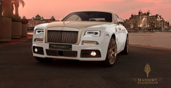 Mansory pracuje nad złotym Rolls Royce`m Wraith