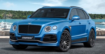 Bentley Bentayga po pierwszym tuningu w firmie Startech