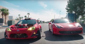Toyota GT86 z silnikiem od Ferrari 458 Italia