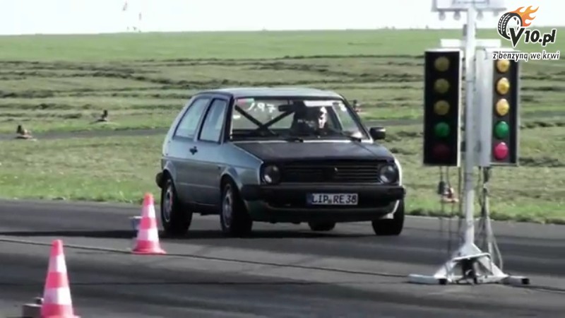 Volkswagen Golf II o mocy 900 KM